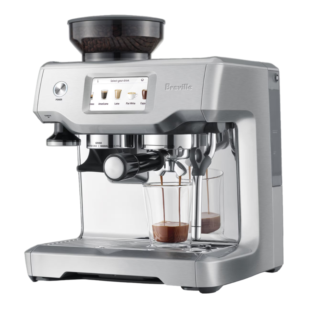 breville barista touch face view